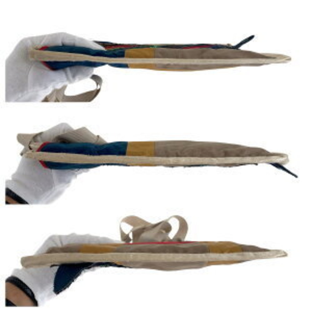 Prada Patchwork Bird Triangle Beige Multicolor Ny… - image 2